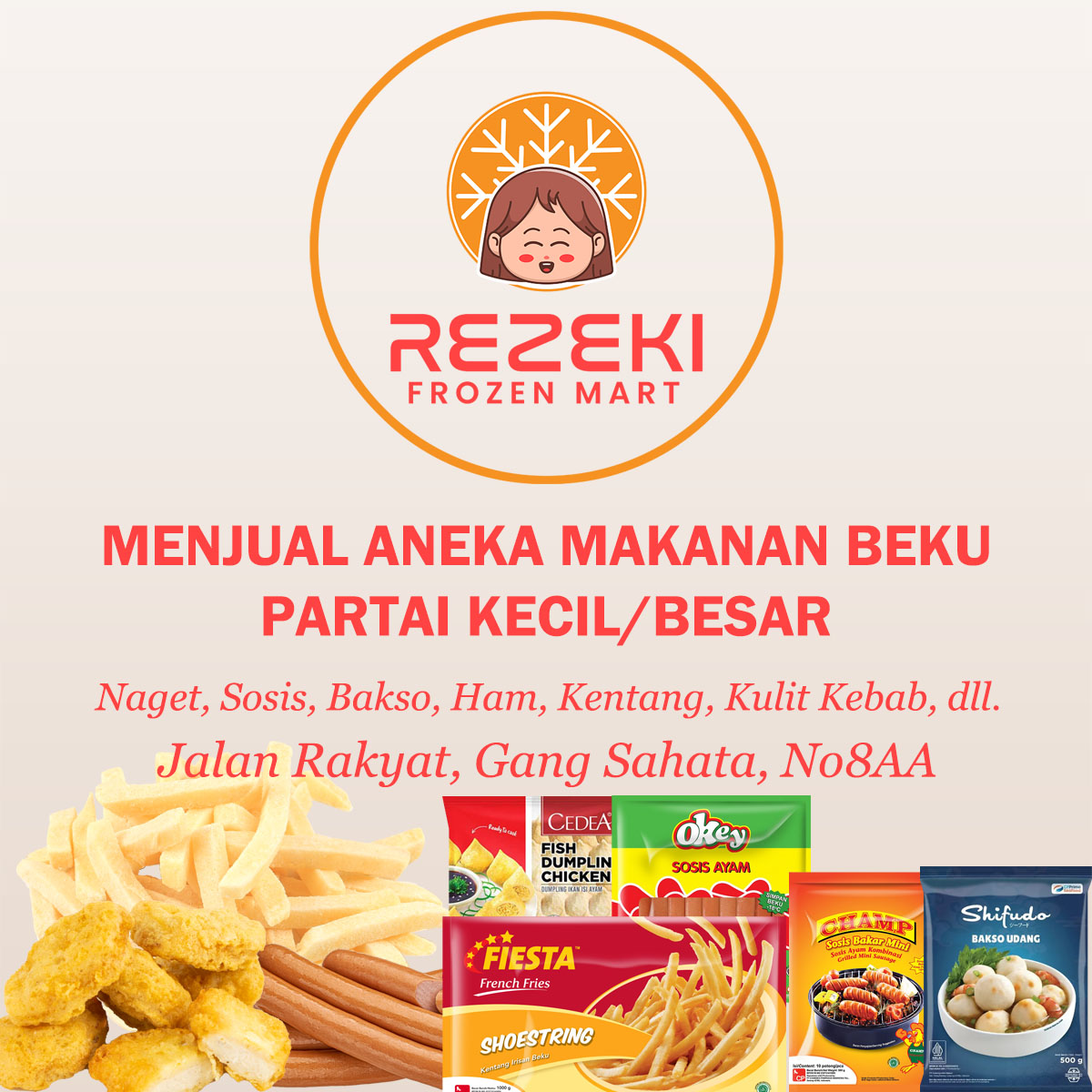 Distributor Cedea Medan Garansi Harga Termurah 0822-8886-9188 - Rezeki Frozen Mart