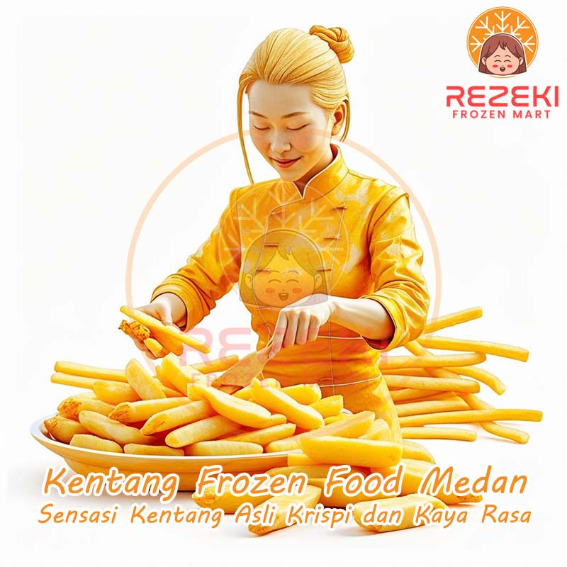 Kentang Frozen Food Medan: Sensasi Kentang Asli Krispi dan Kaya Rasa - Rezeki Frozen Mart